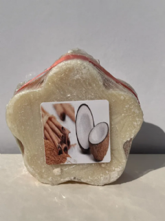 סבון טבעי מוצק קוקוס קינמון 100 גרם